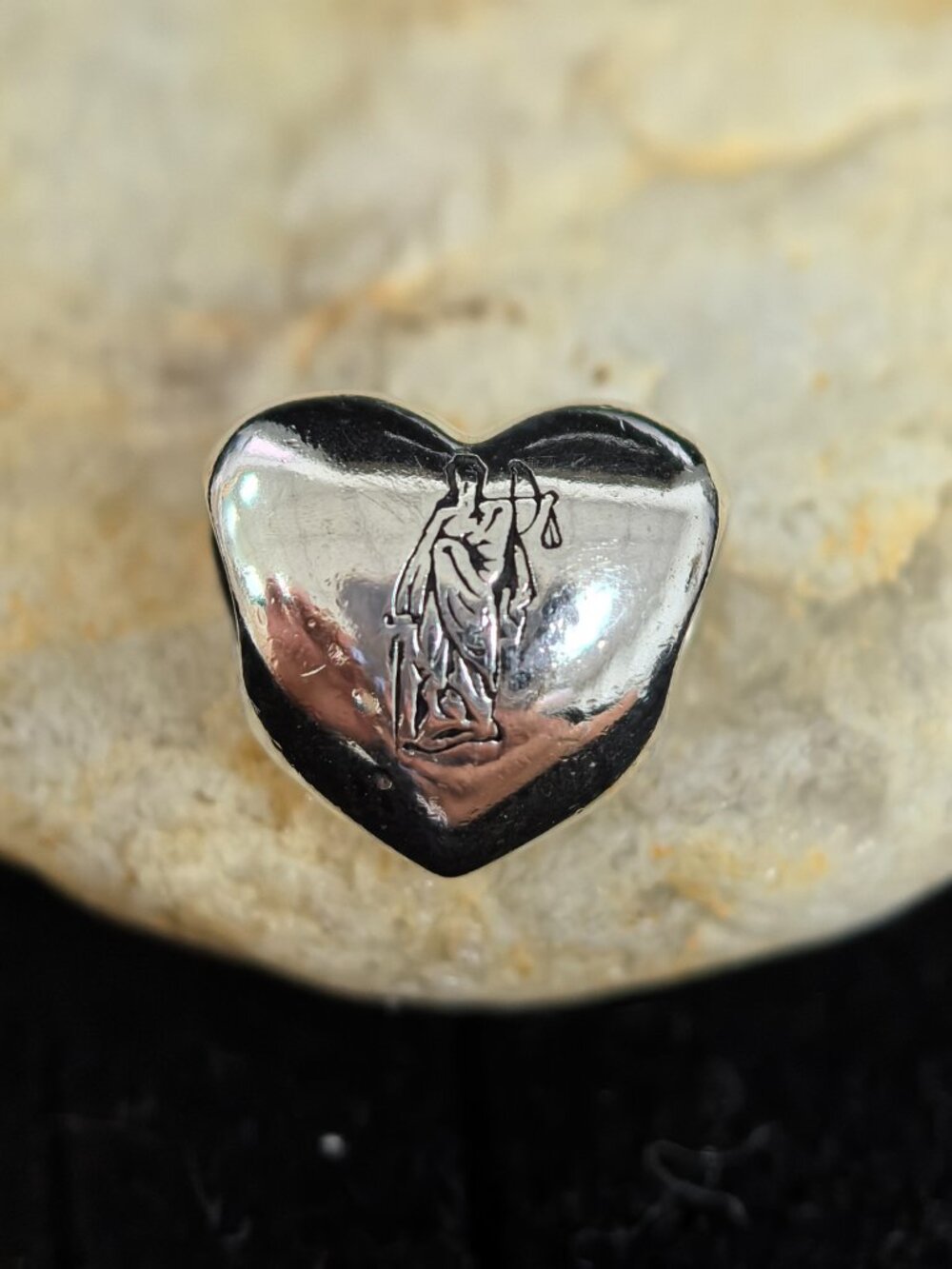 Pandora Direito Heart Charm Travel Pendant, S925 Silver Jewelry (Women's)